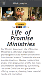 Mobile Screenshot of lifeofpromise.org